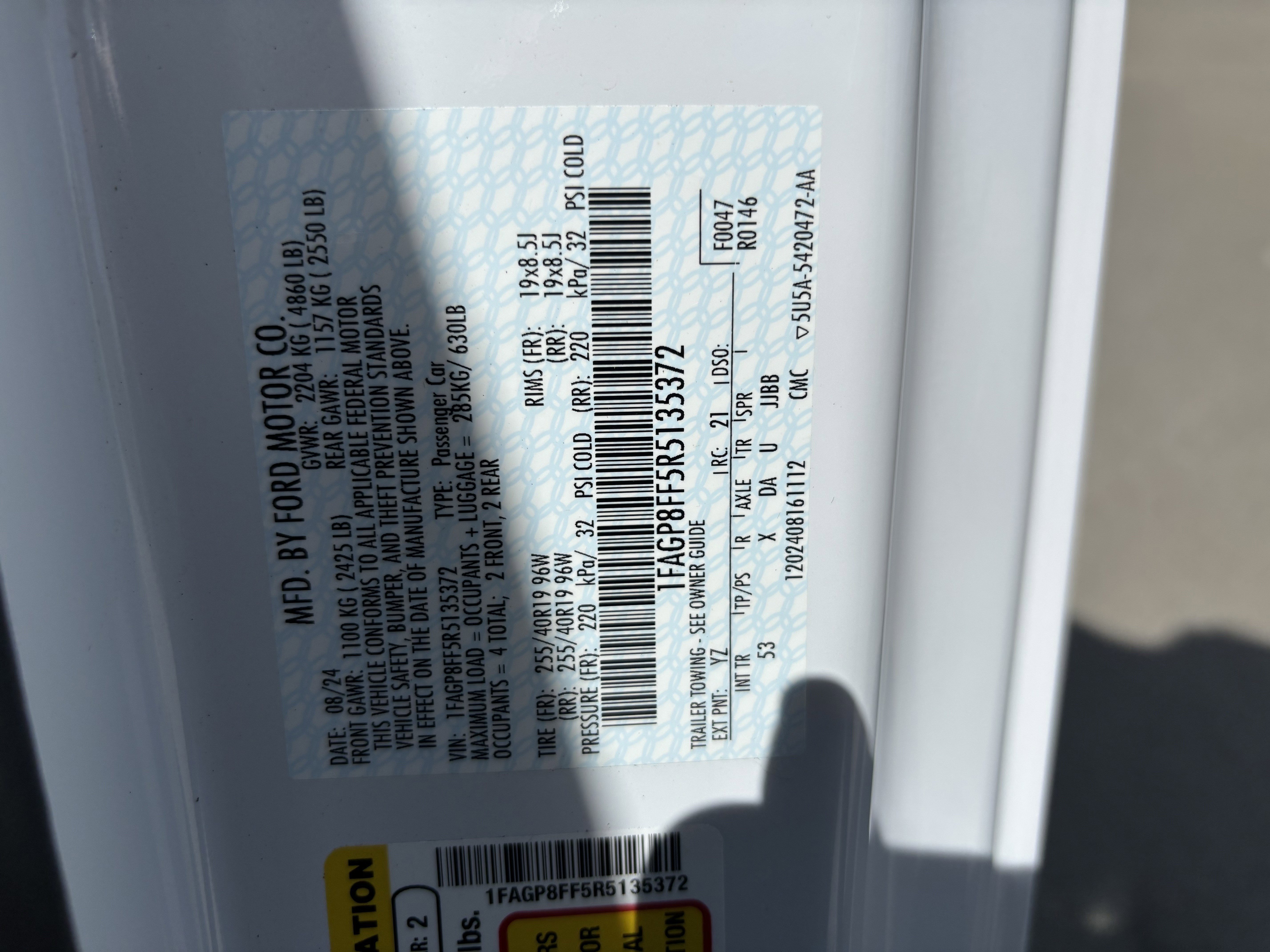 Used 2024 Ford Mustang GT Premium image 37