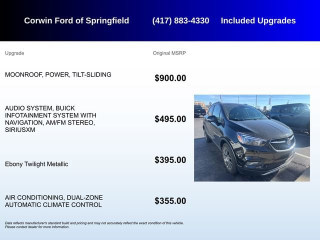 Used 2018 Buick Encore Sport Touring image 5