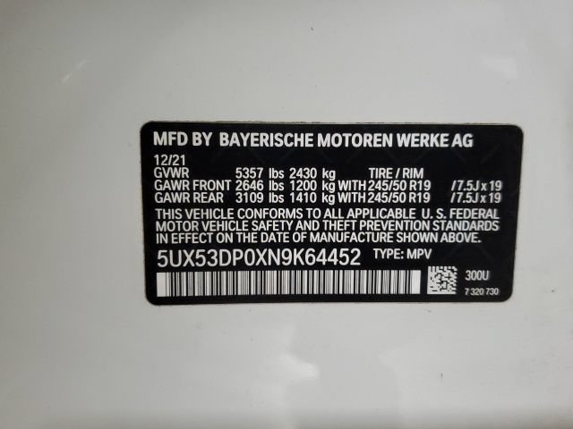 Used 2022 BMW X3 xDrive30i w/ Premium Package 2 AWD/4WD image 33