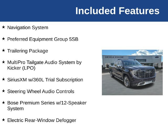 Used 2025 GMC Sierra 1500 Denali Ultimate AWD/4WD image 5