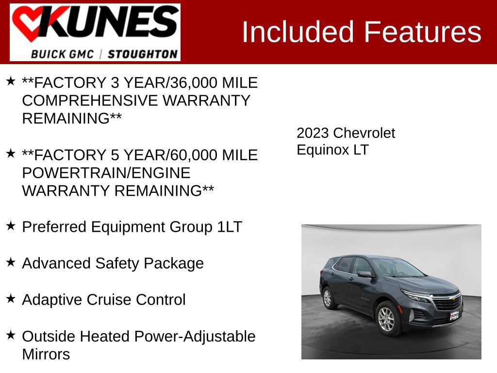 Used 2023 Chevrolet Equinox LT AWD/4WD image 3