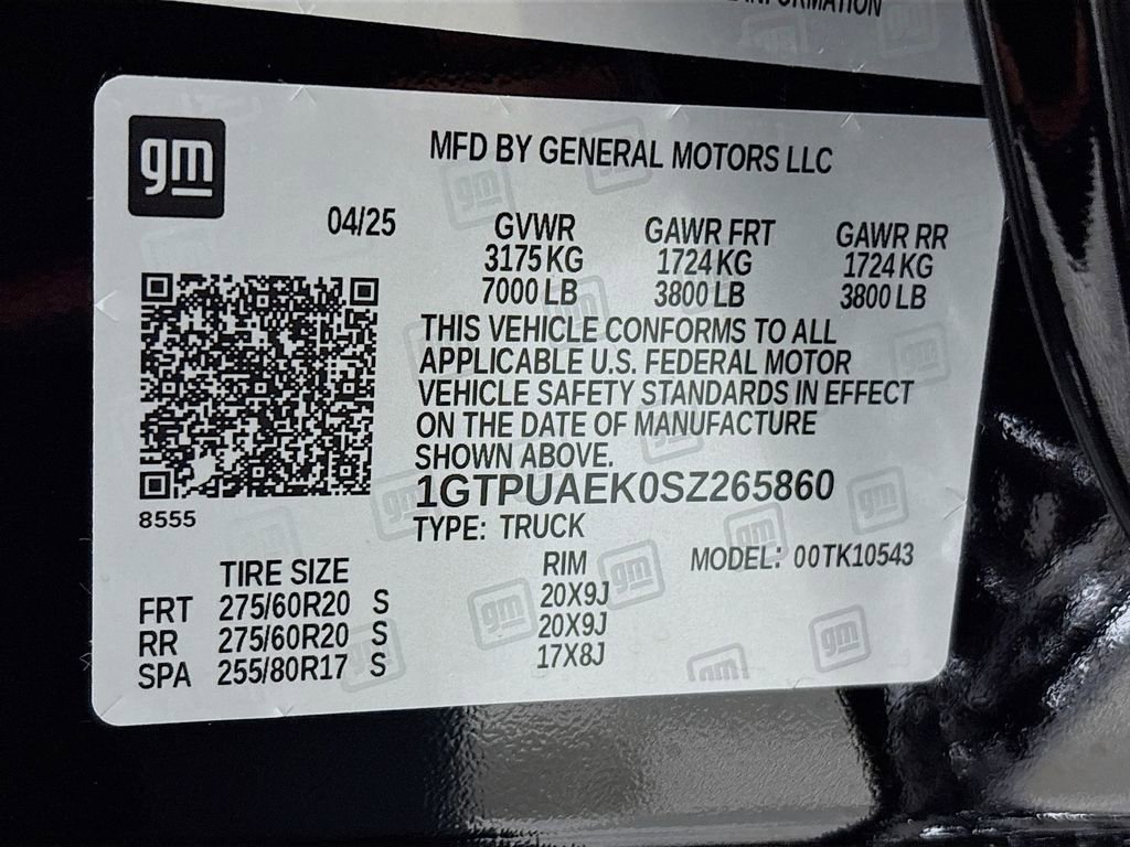 Used 2025 GMC Sierra 1500 Pro w/ Graphite Edition image 34