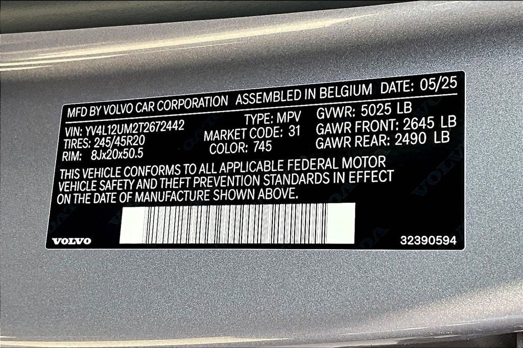 New 2026 Volvo XC40 B5 Ultra w/ Protection Package Premier image 22