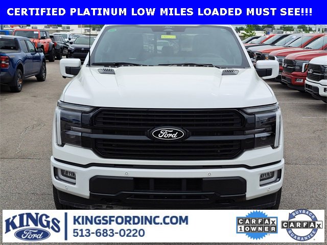 Certified 2024 Ford F150 Platinum w/ Equipment Group 702A High image 8