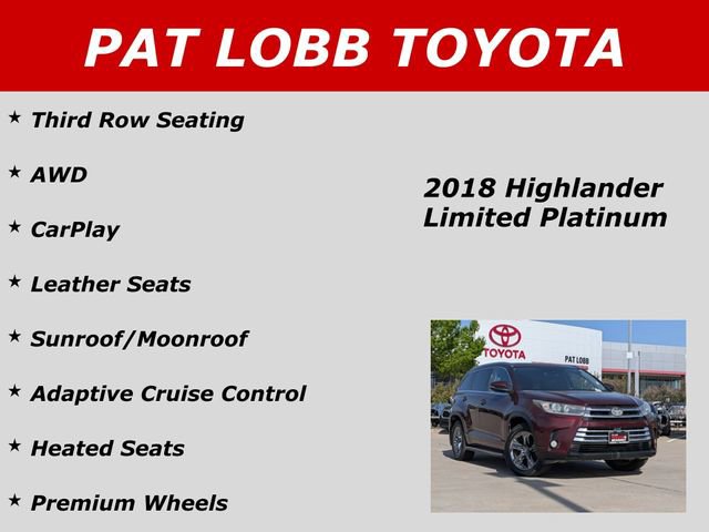 Used 2018 Toyota Highlander Limited Platinum image 41