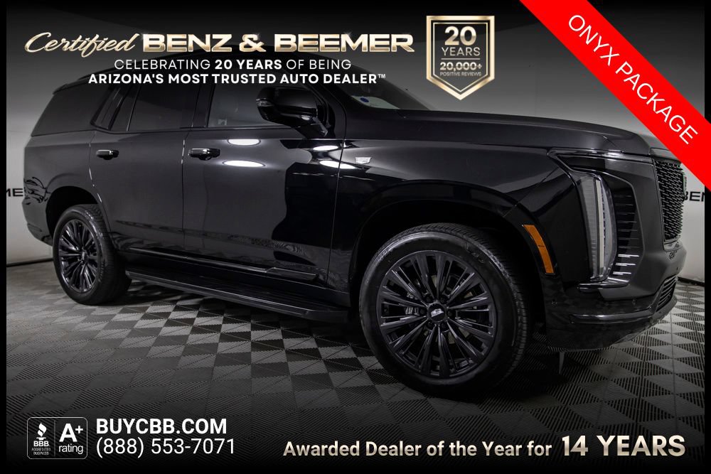 Used 2025 Cadillac Escalade Sport w/ LPO, ONYX Package AWD/4WD image 1