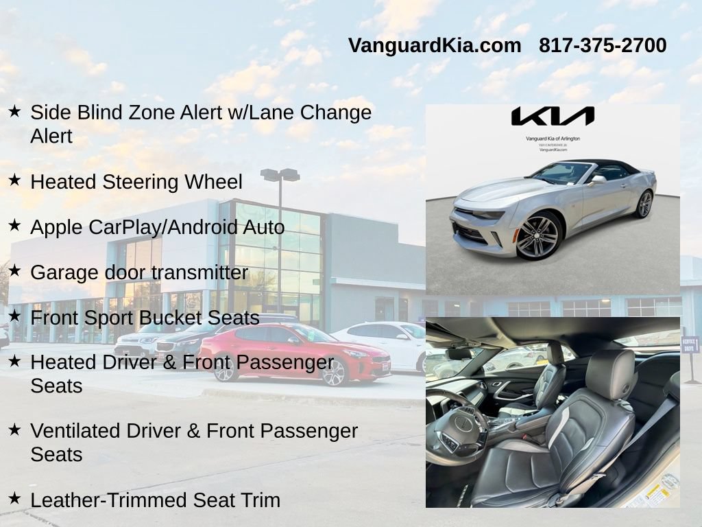 Used 2018 Chevrolet Camaro LT RWD image 24