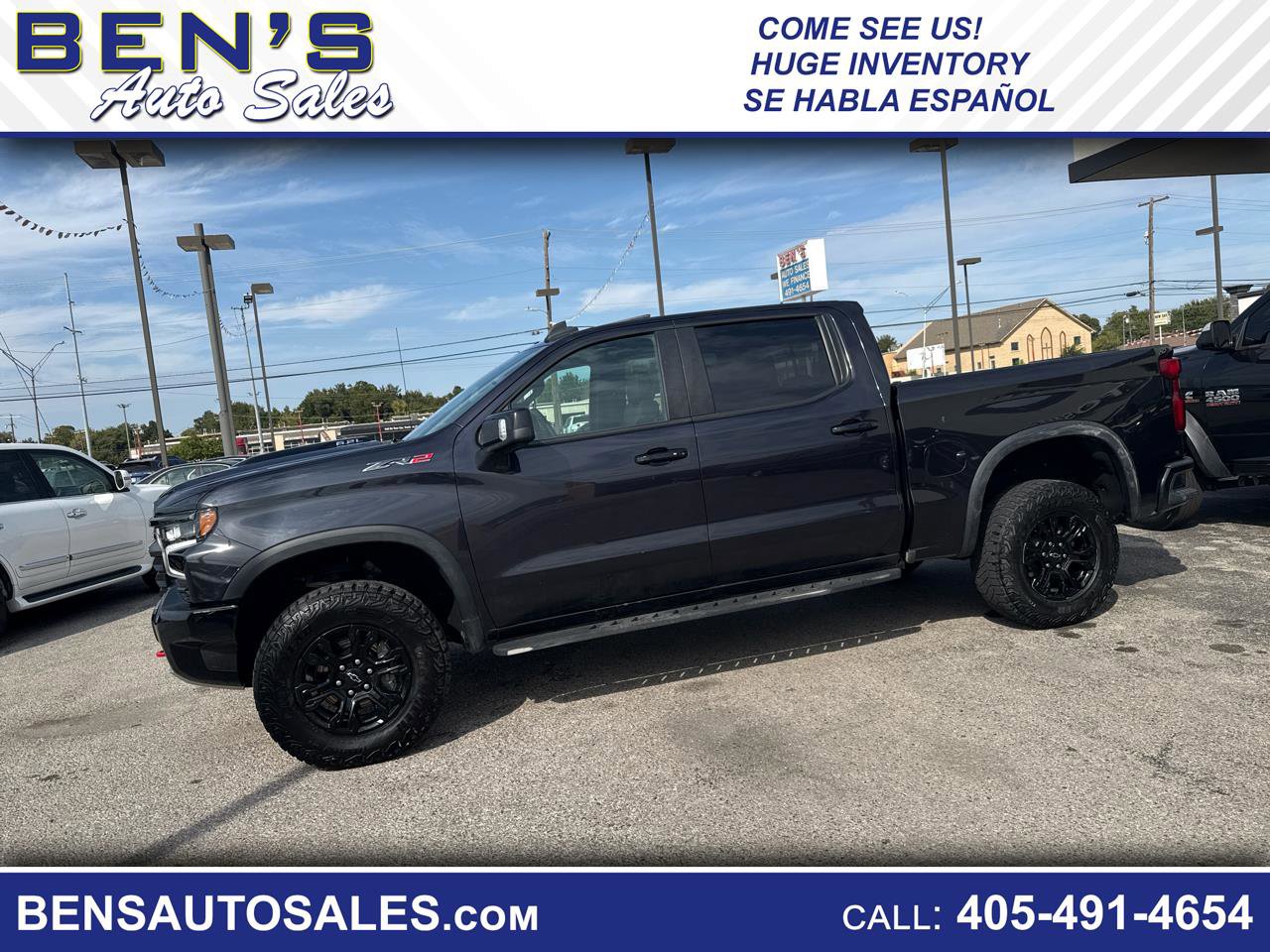 Used 2022 Chevrolet Silverado 1500 ZR2 w/ Technology Package AWD/4WD image 1