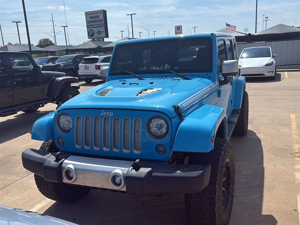Used 2017 Jeep Wrangler Unlimited Sahara w/ Quick Order Package 24E Chief AWD/4WD image 9