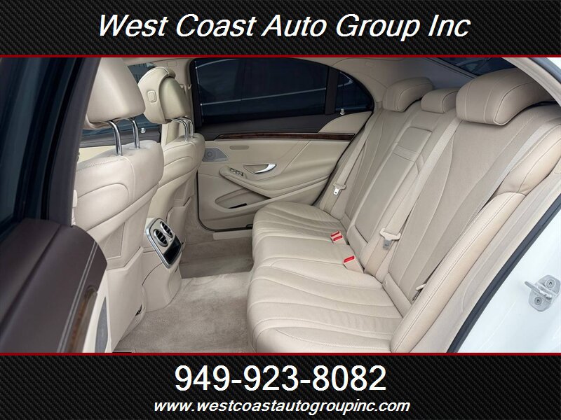 Used 2015 Mercedes-Benz S 550 Sedan w/ Premium 1 Package image 16