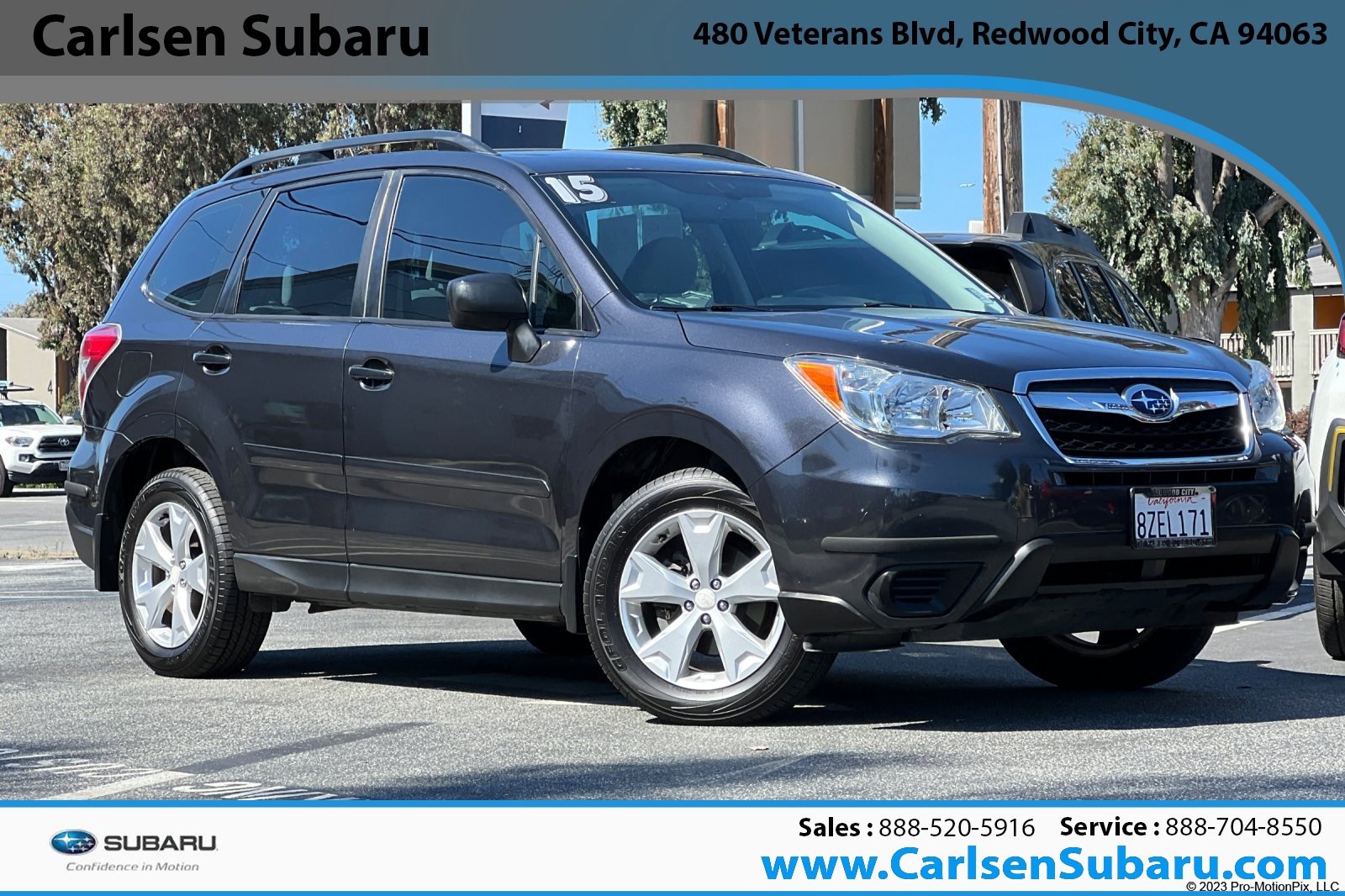 Used 2015 Subaru Forester 2.5i w/ Alloy Wheel Package