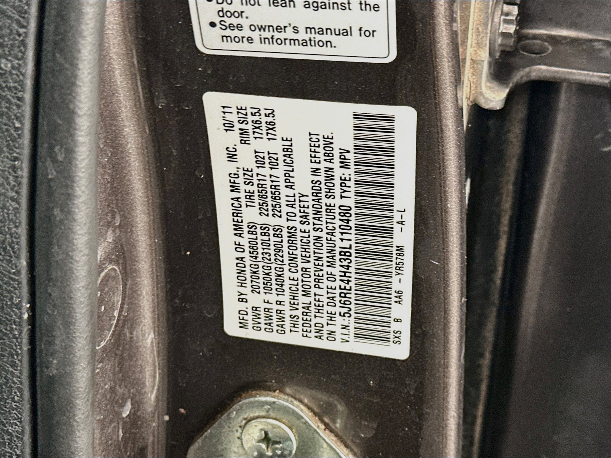Used 2011 Honda CR-V SE image 12