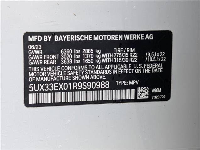 Certified 2024 BMW X6 xDrive40i w/ Executive Package AWD/4WD image 27