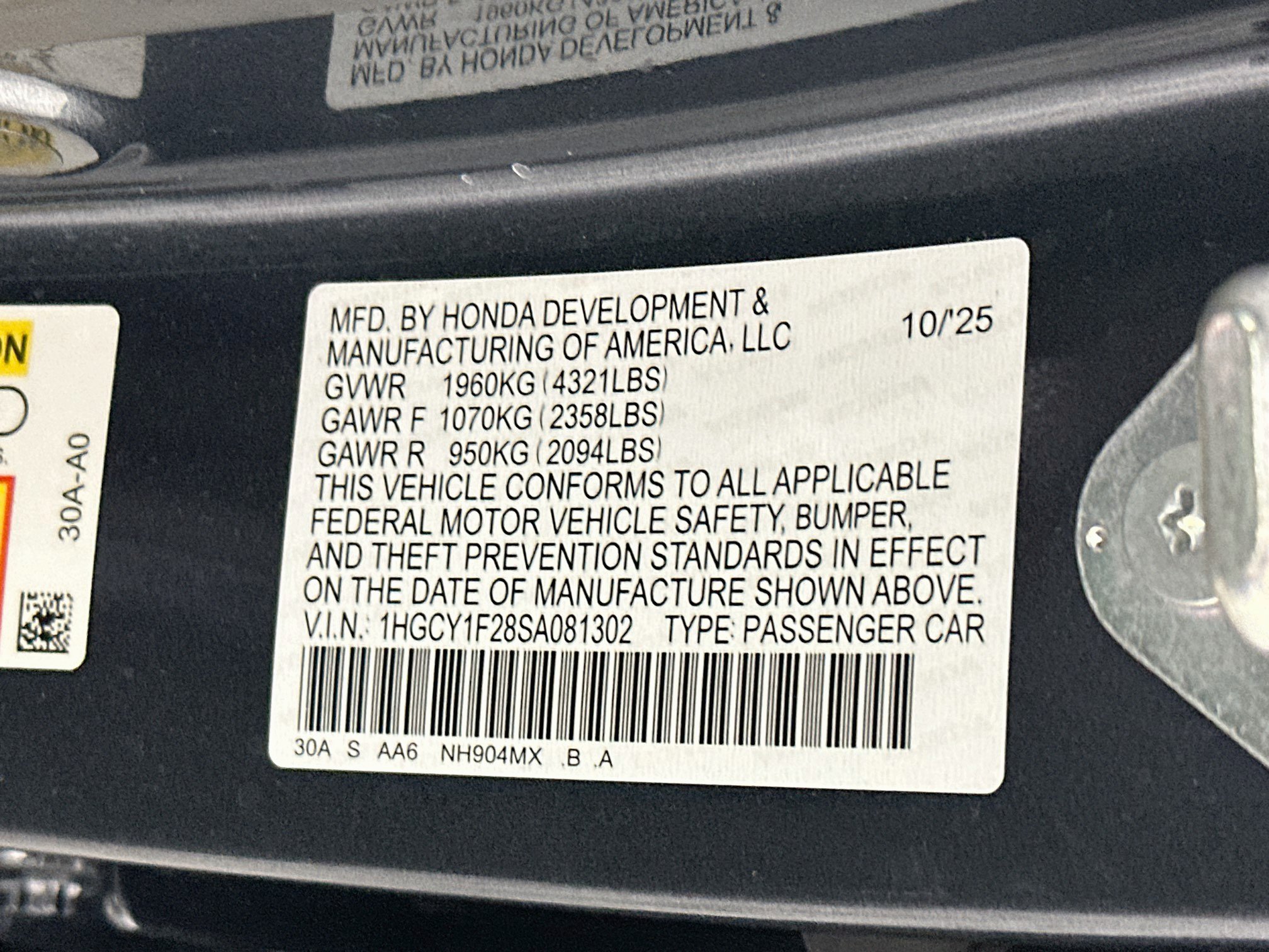 Used 2025 Honda Accord LX image 12