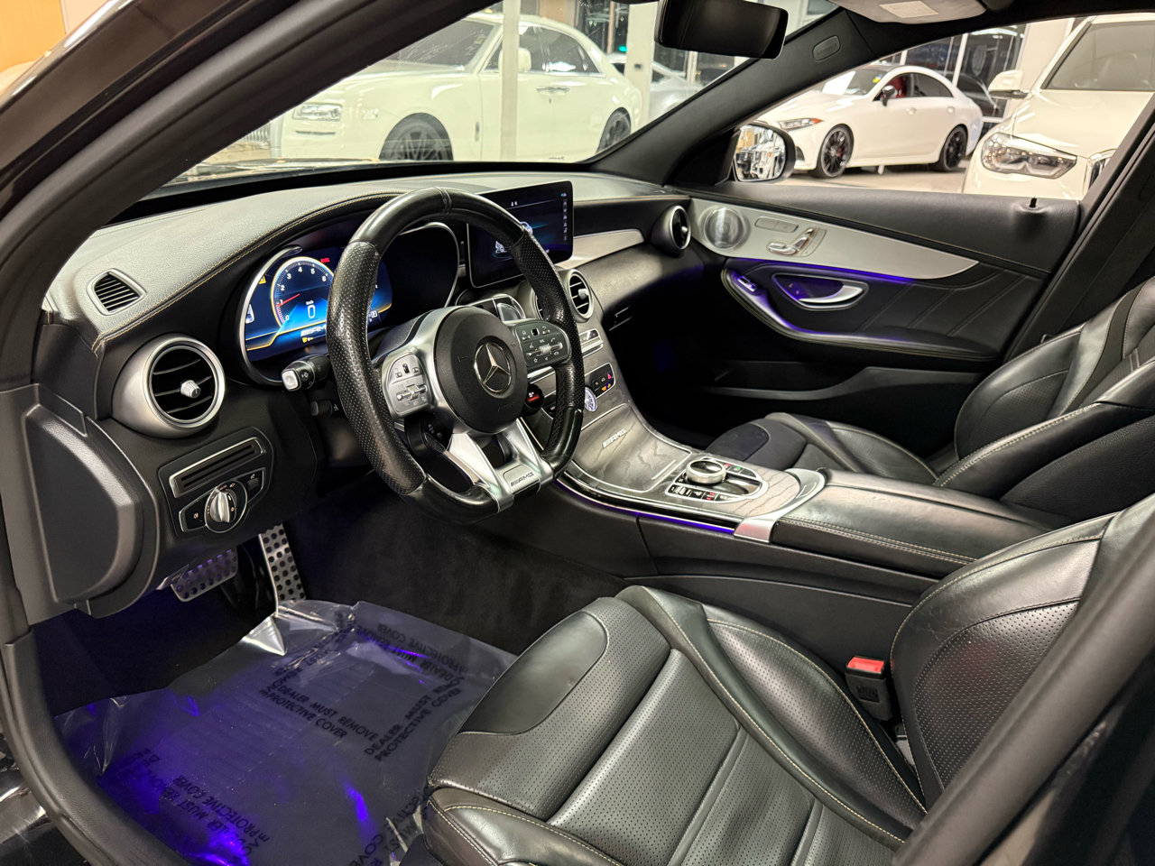 Used 2021 Mercedes-Benz C 63 AMG AMG C63 Sedan w/ AMG Night Package image 10