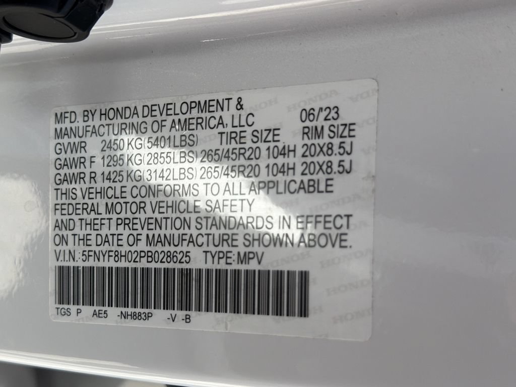 Used 2023 Honda Passport Elite image 34