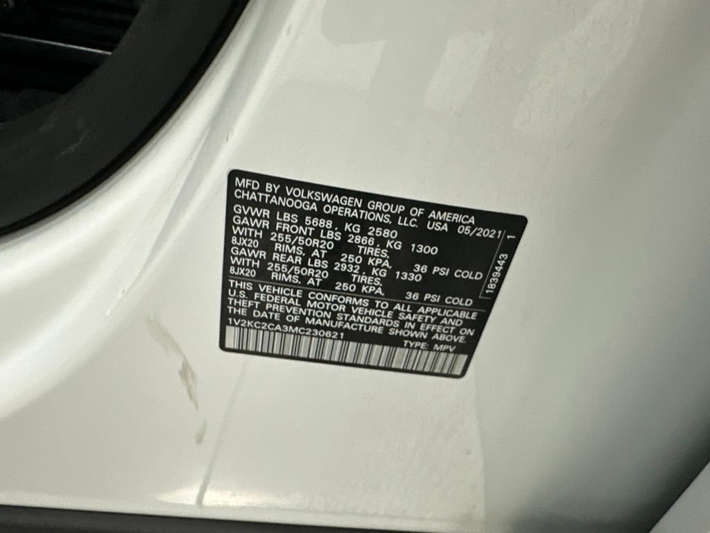 Used 2021 Volkswagen Atlas Cross Sport SE w/ Panoramic Sunroof Package AWD/4WD image 28