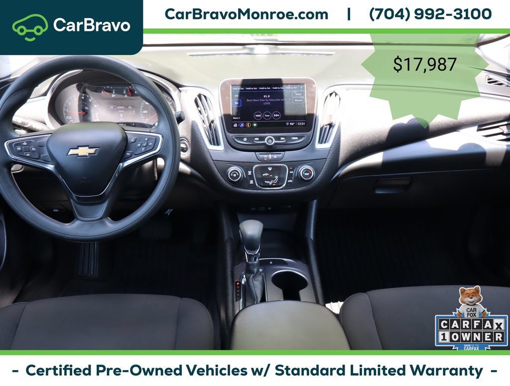 Certified 2021 Chevrolet Malibu LS FWD image 17