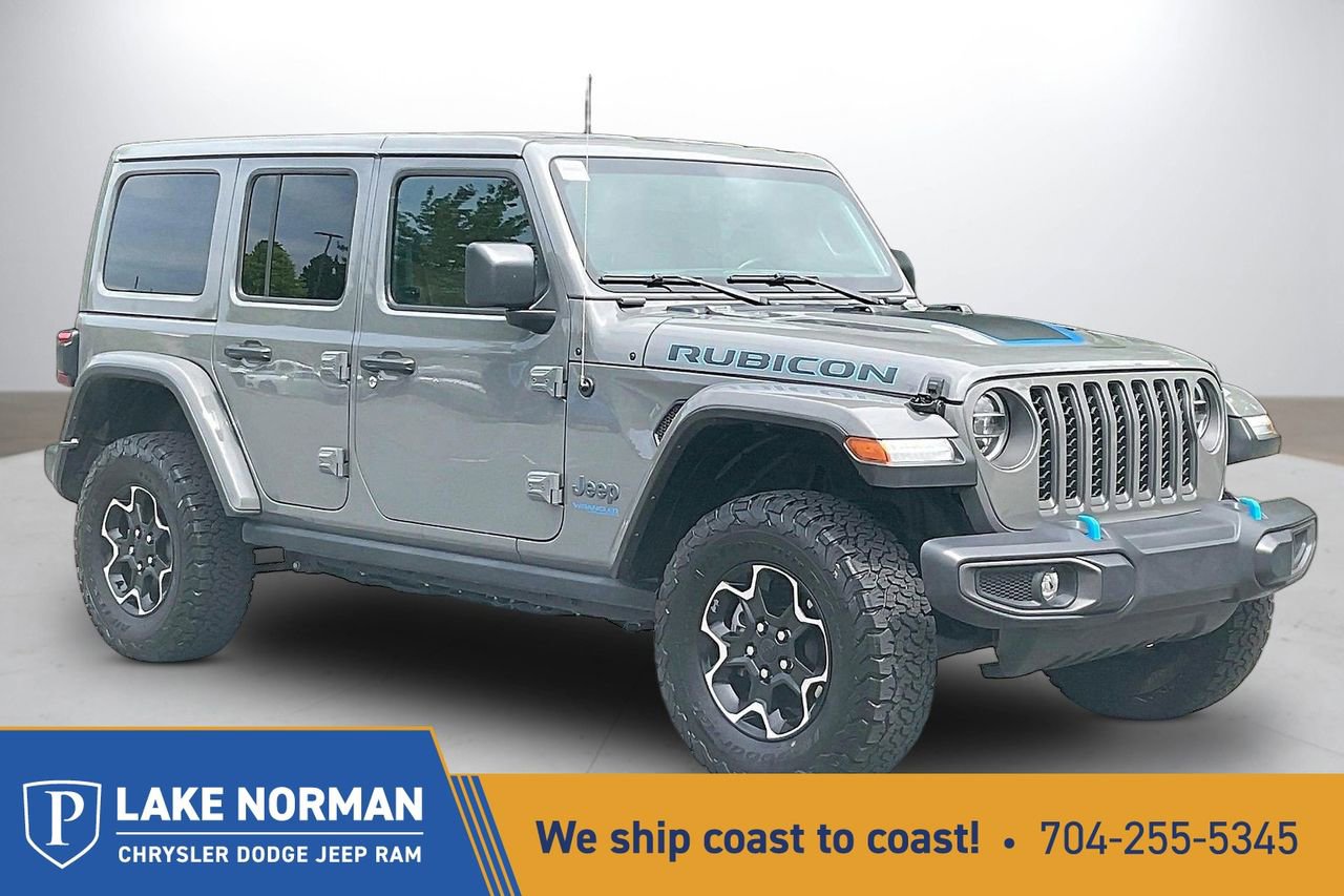 Certified 2021 Jeep Wrangler Unlimited Rubicon 4xe w/ Cold Weather Group AWD/4WD image 1