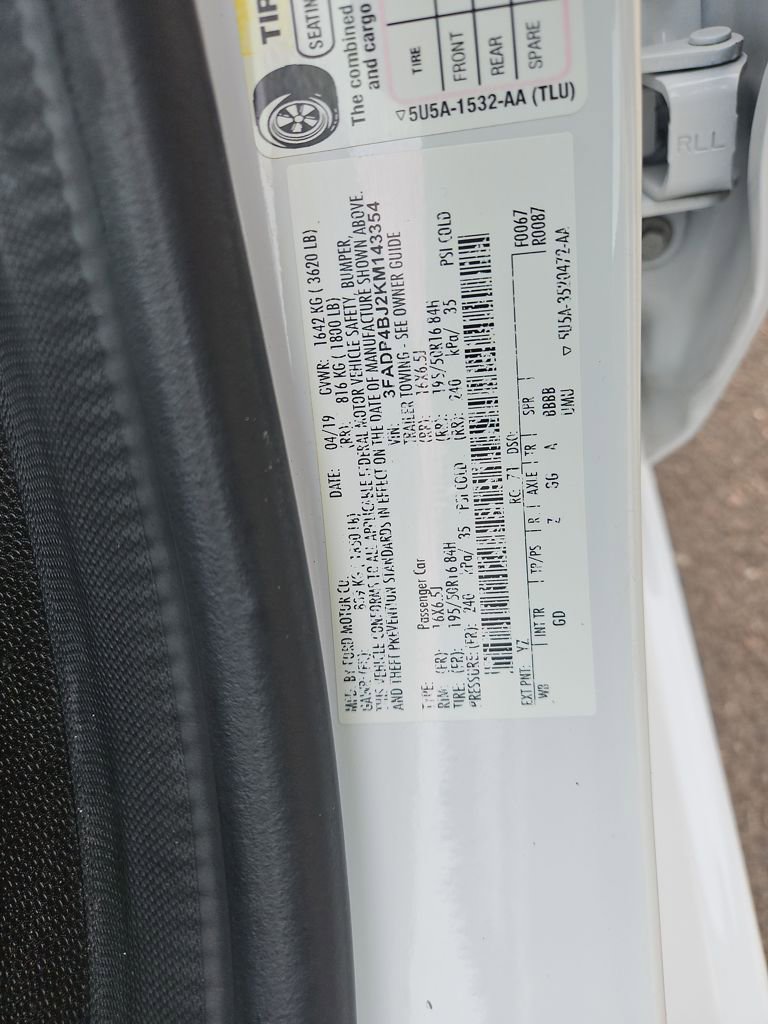 Used 2019 Ford Fiesta SE w/ Equipment Group 201A image 30