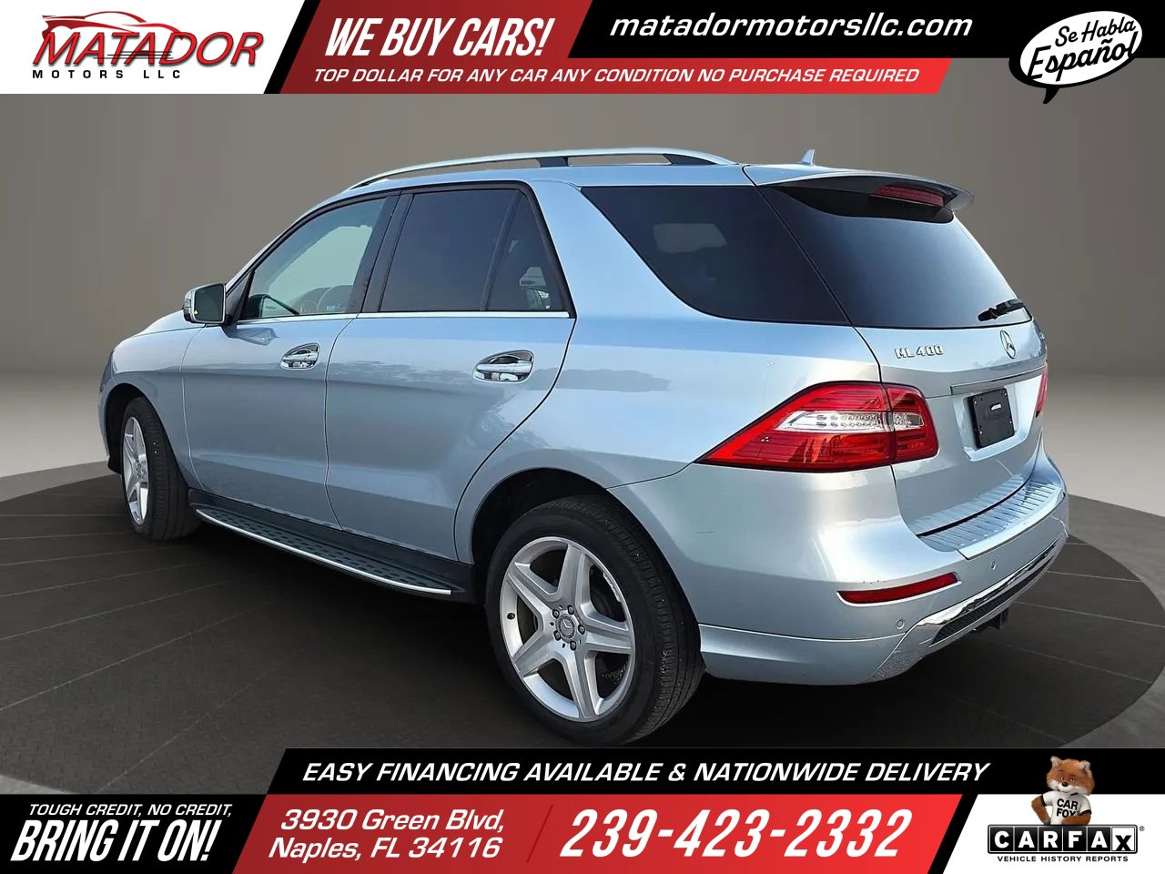 Used 2015 Mercedes-Benz ML 400 4MATIC w/ Driver Assistance Package image 7