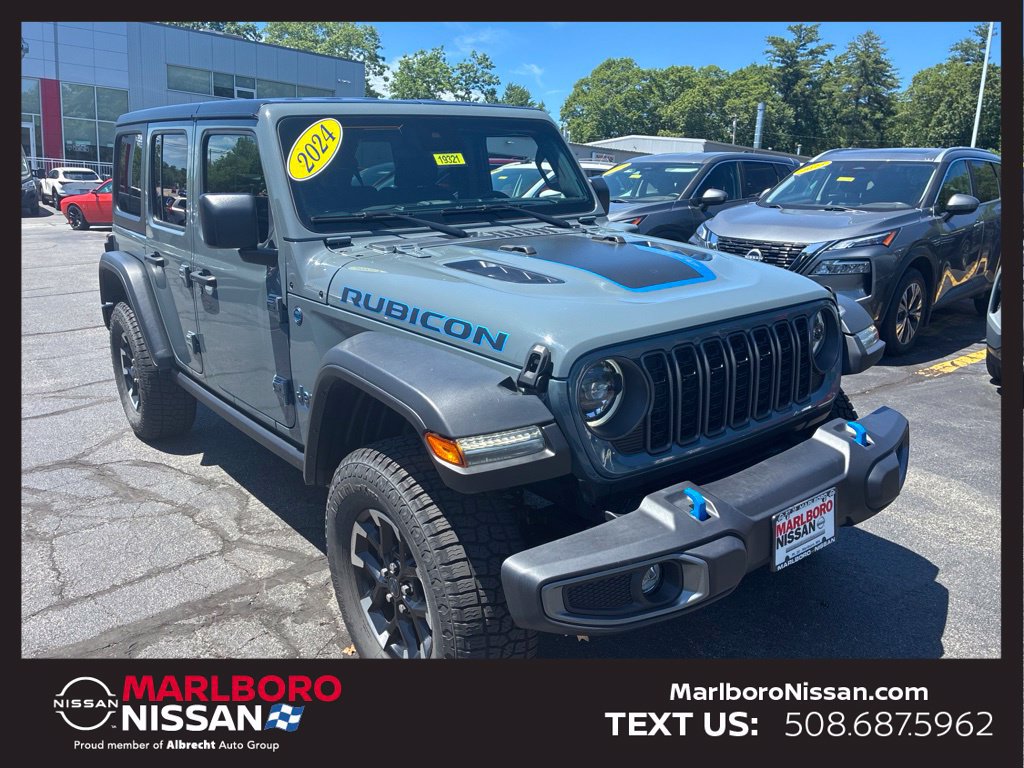 Used 2024 Jeep Wrangler Unlimited Rubicon 4xe AWD/4WD image 1