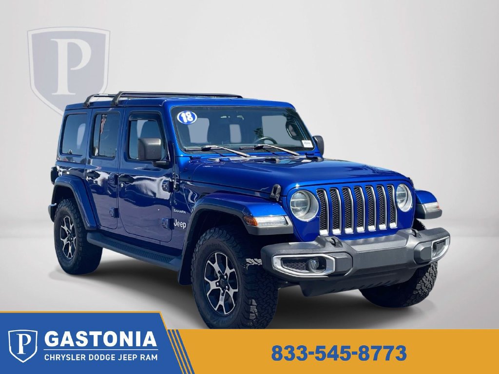 Used 2018 Jeep Wrangler Unlimited Sahara