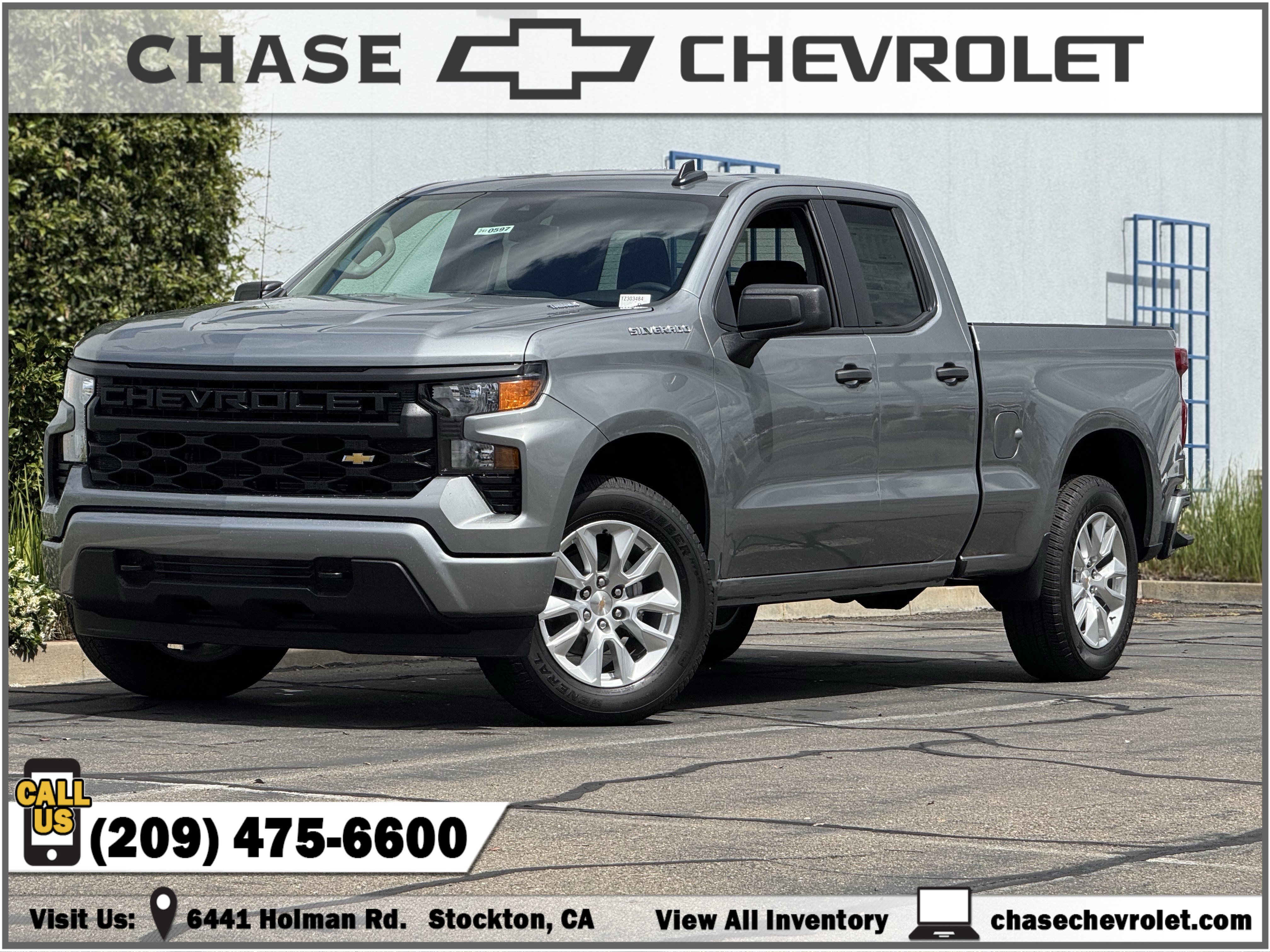 New 2026 Chevrolet Silverado 1500 Custom RWD image 1
