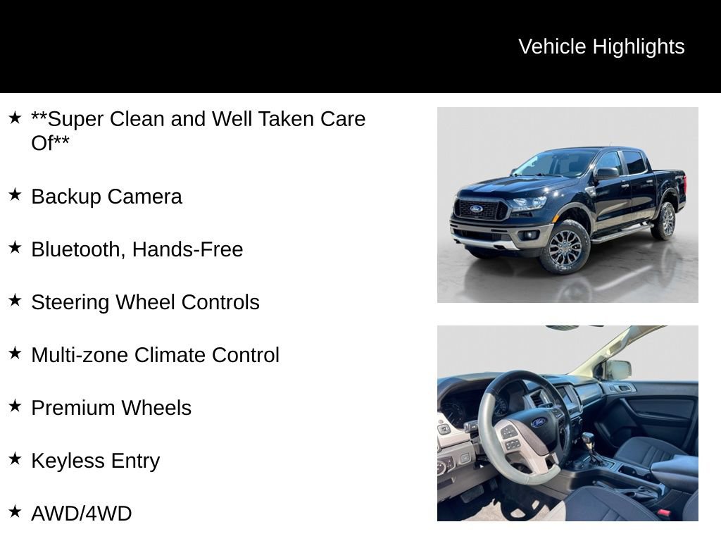 Used 2023 Ford Ranger XLT w/ Equipment Group 301A Mid AWD/4WD image 16
