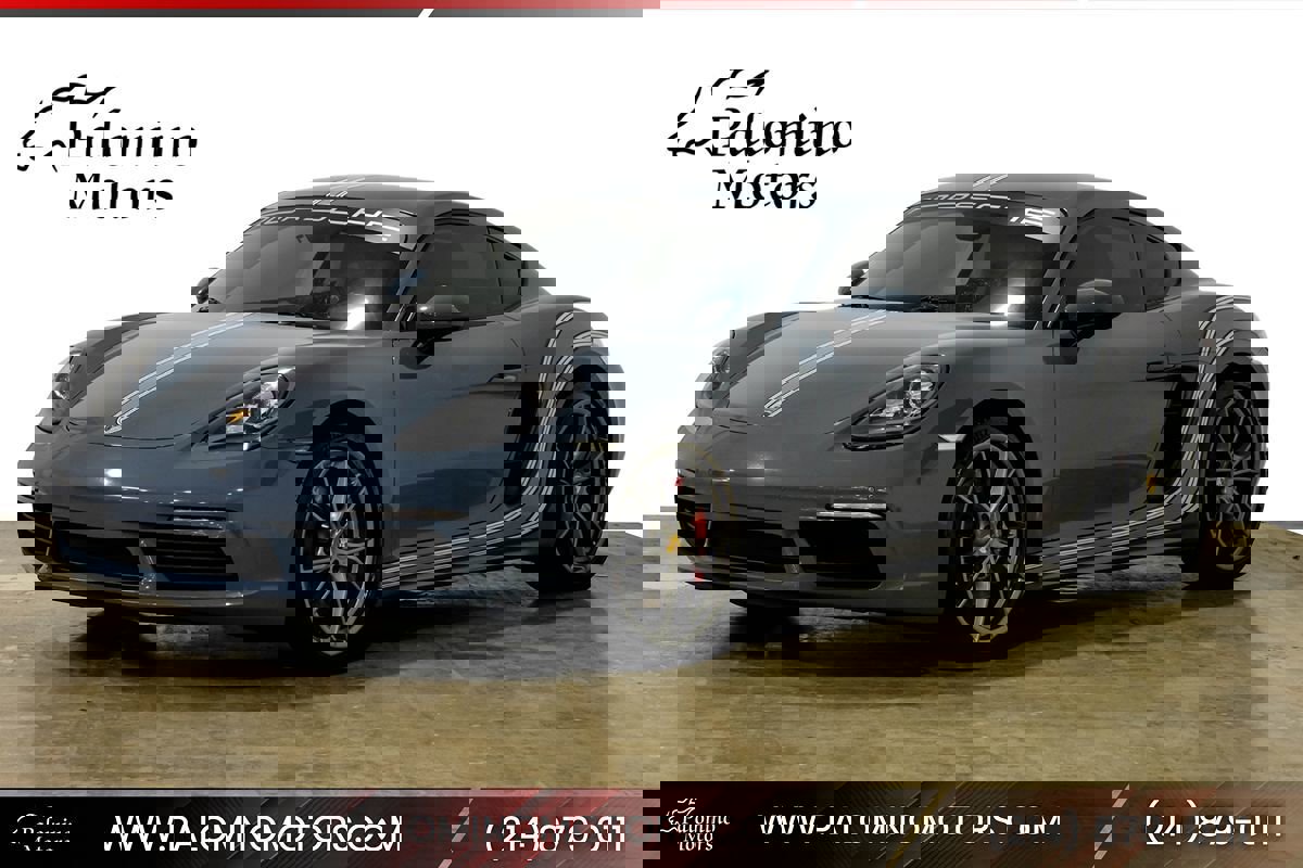 Used 2017 Porsche 718 Cayman S w/ Sport Chrono Package