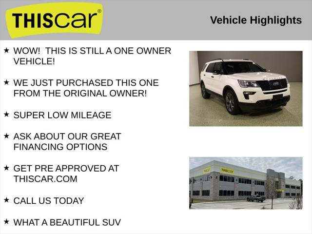 Used 2018 Ford Explorer Sport w/ Equipment Group 401A AWD/4WD image 9