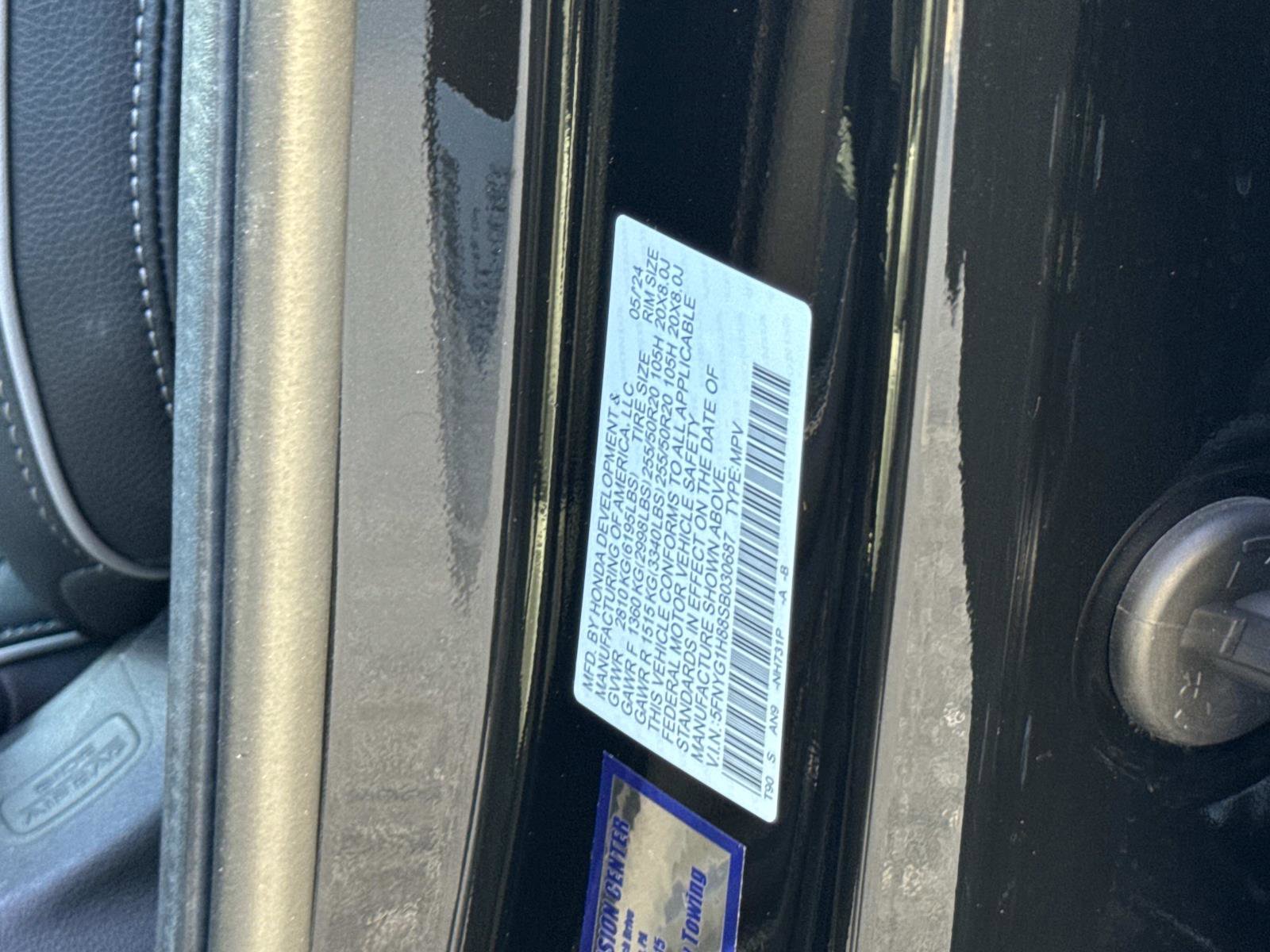 Certified 2025 Honda Pilot Elite image 31