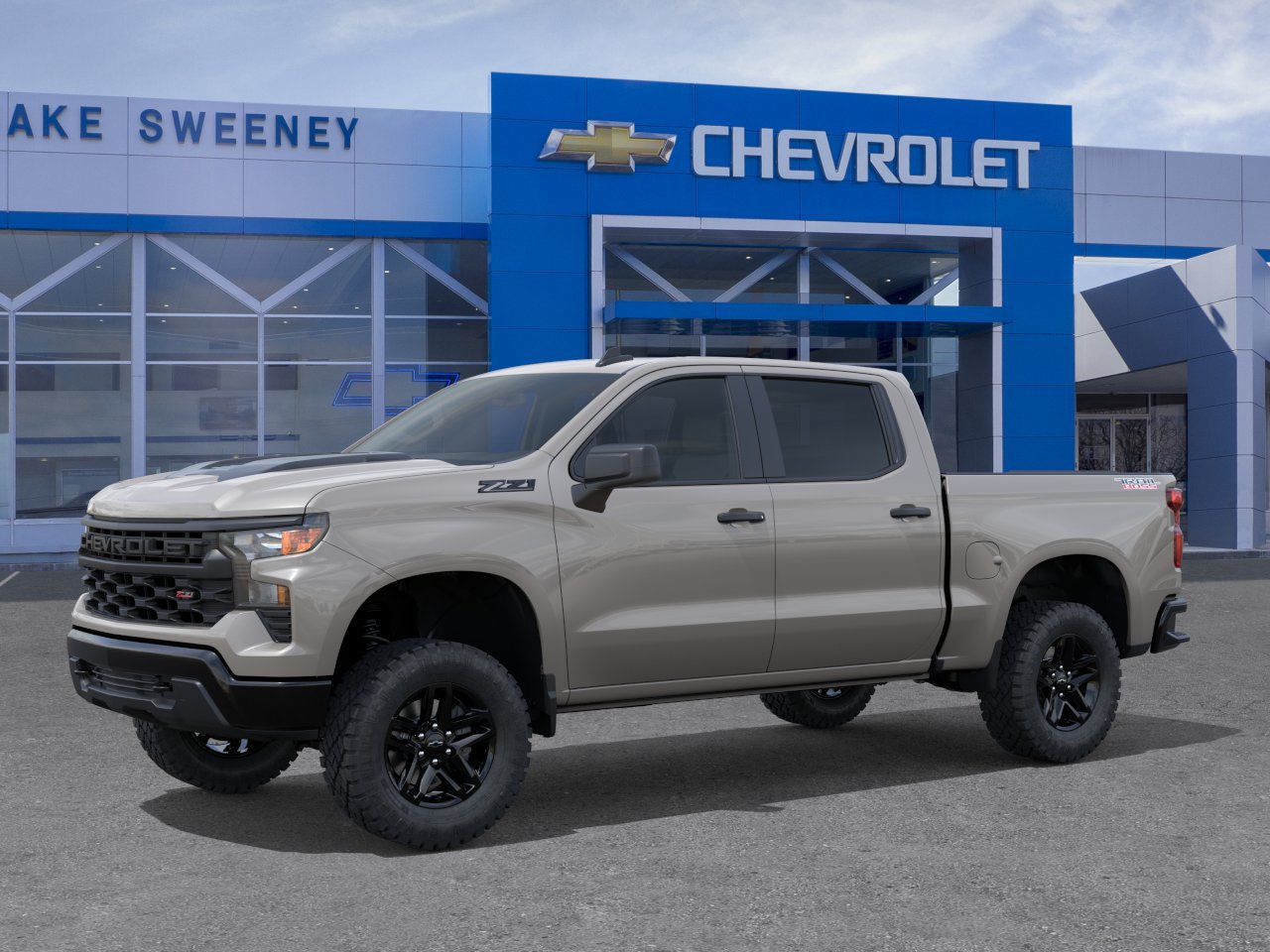 New 2026 Chevrolet Silverado 1500 Custom Trail Boss w/ Dark Appearance Package AWD/4WD image 2