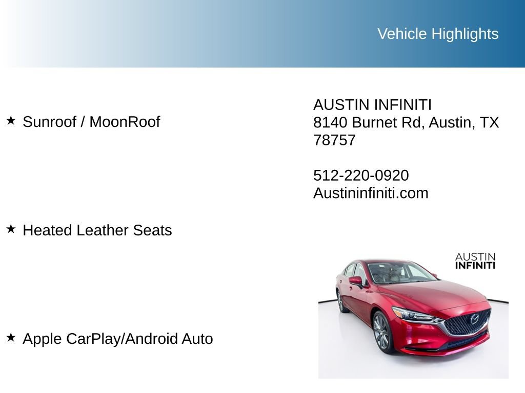 Used 2021 MAZDA MAZDA6 Touring FWD image 9