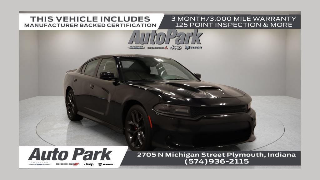 Certified 2021 Dodge Charger GT w/ Blacktop Package RWD image 3