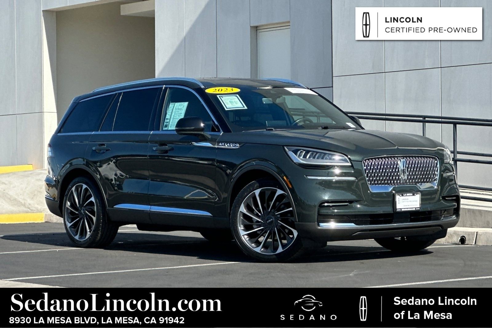 Certified 2023 Lincoln Aviator Reserve w/ Equipment Group 201A image 1