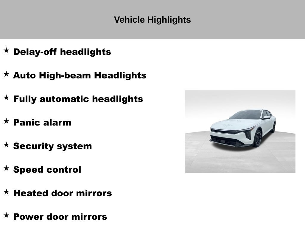 Certified 2025 Kia K4 EX FWD image 37