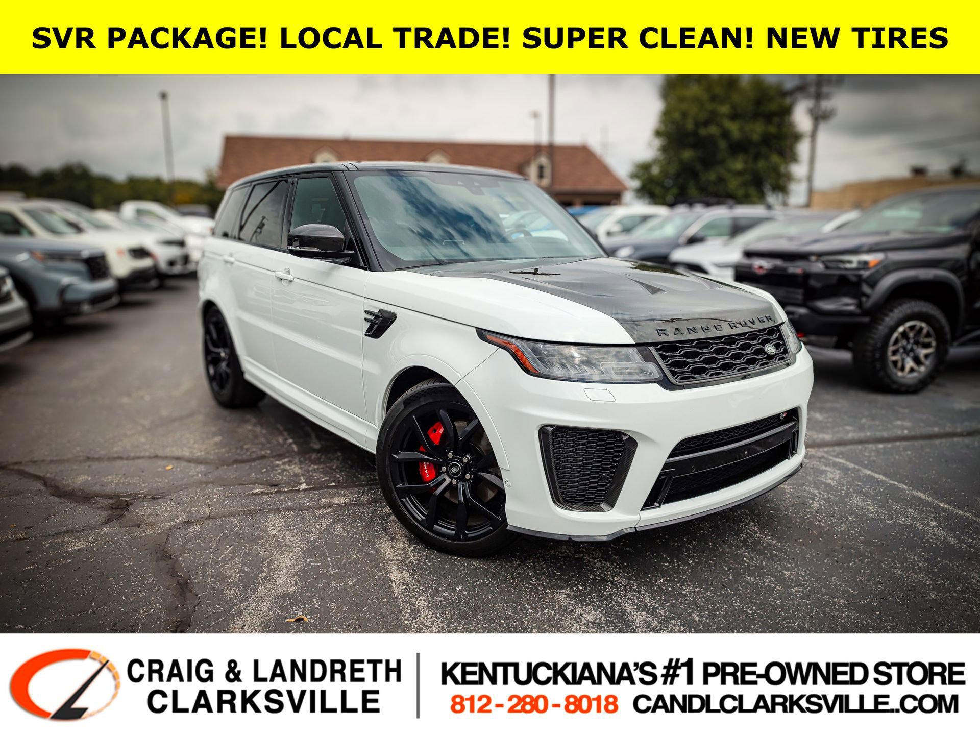 Used 2022 Land Rover Range Rover Sport SVR
