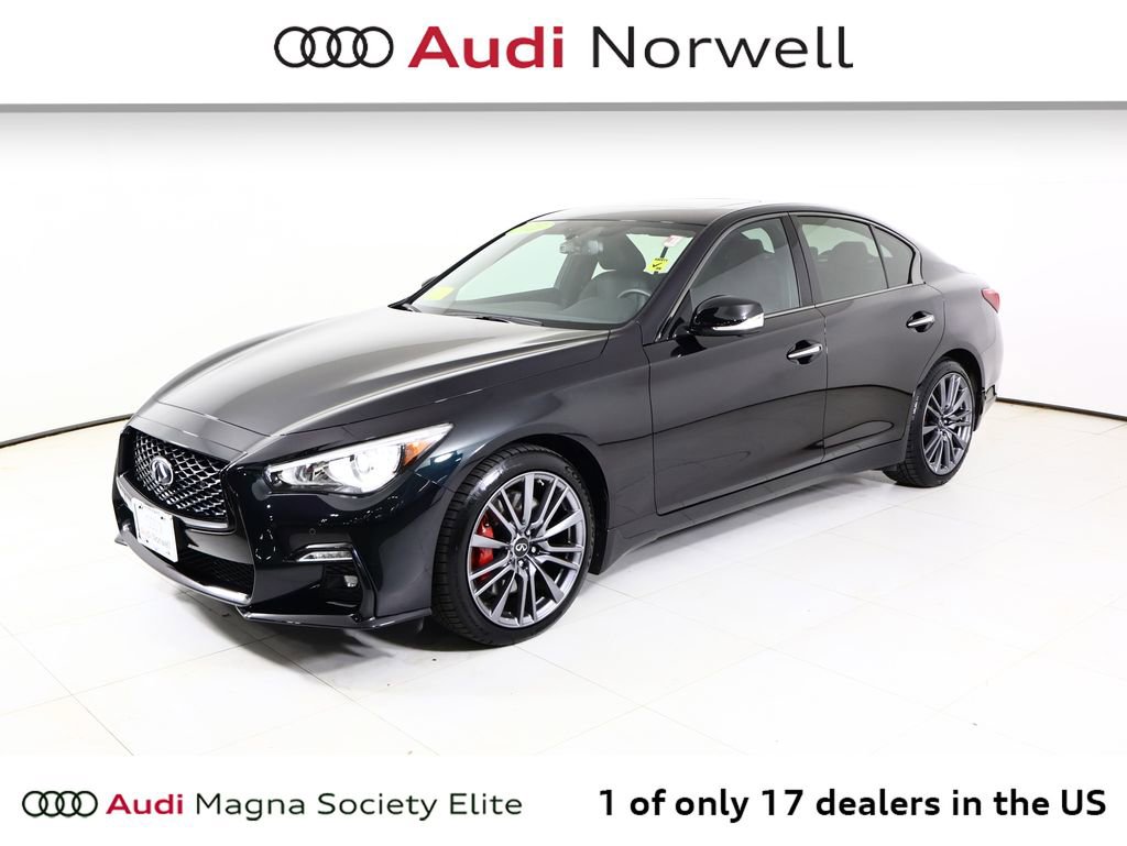 Used 2023 INFINITI Q50 Red Sport 400 w/ Black Opal Edition AWD/4WD image 11