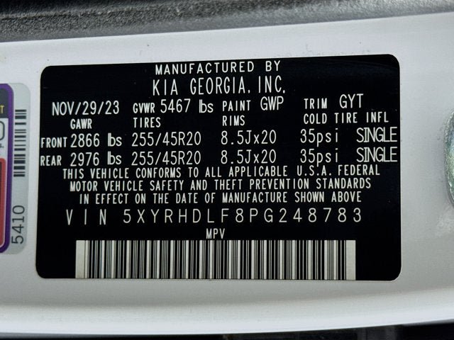 Certified 2023 Kia Sorento X-Line EX AWD/4WD image 34