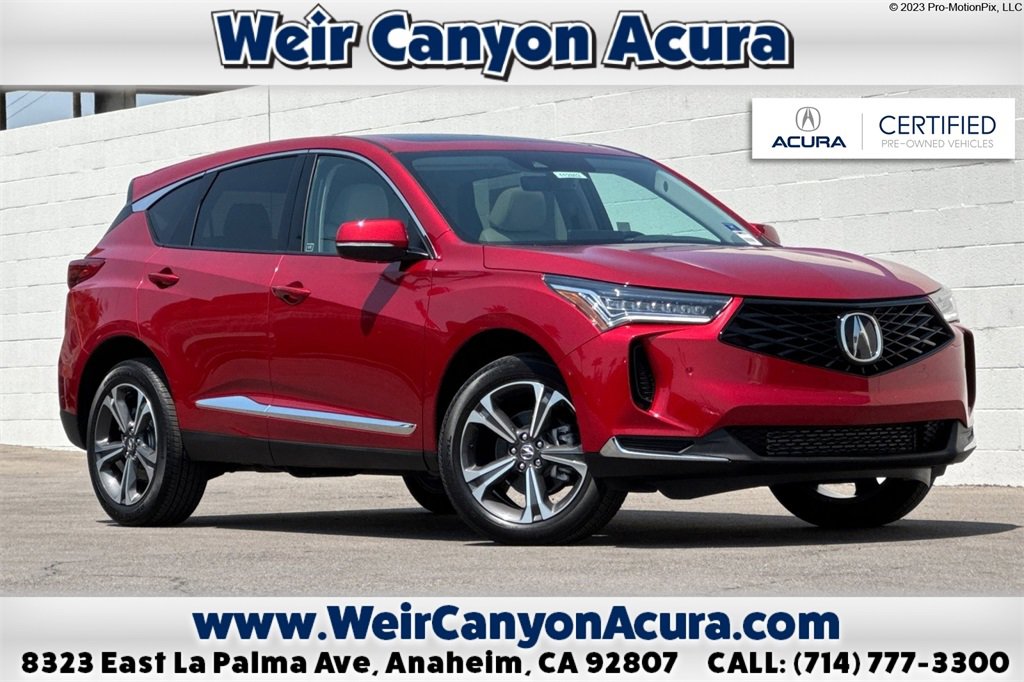 Certified 2025 Acura RDX w/ Technology Package