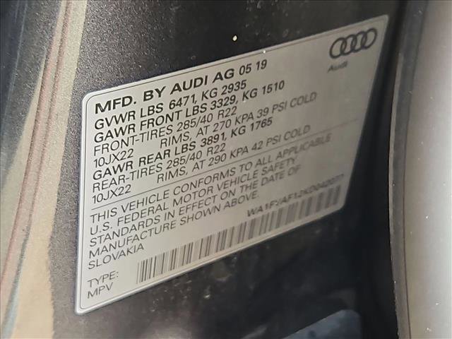 Used 2019 Audi Q8 Prestige image 26