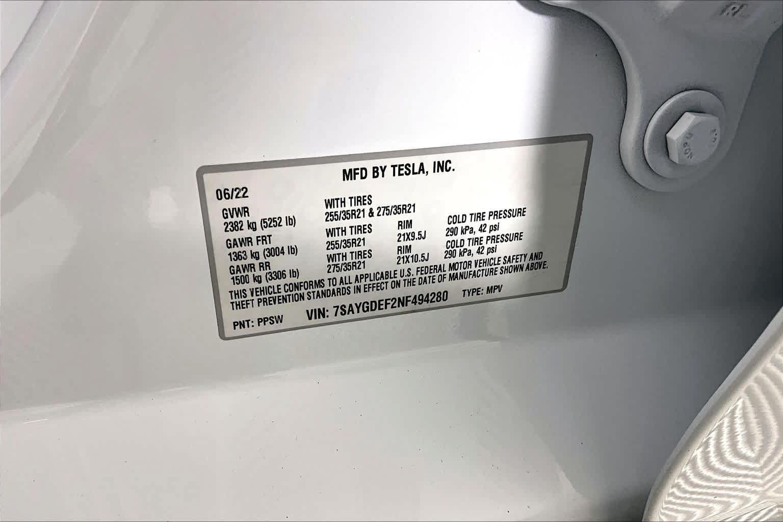 Used 2022 Tesla Model Y Performance AWD/4WD image 34