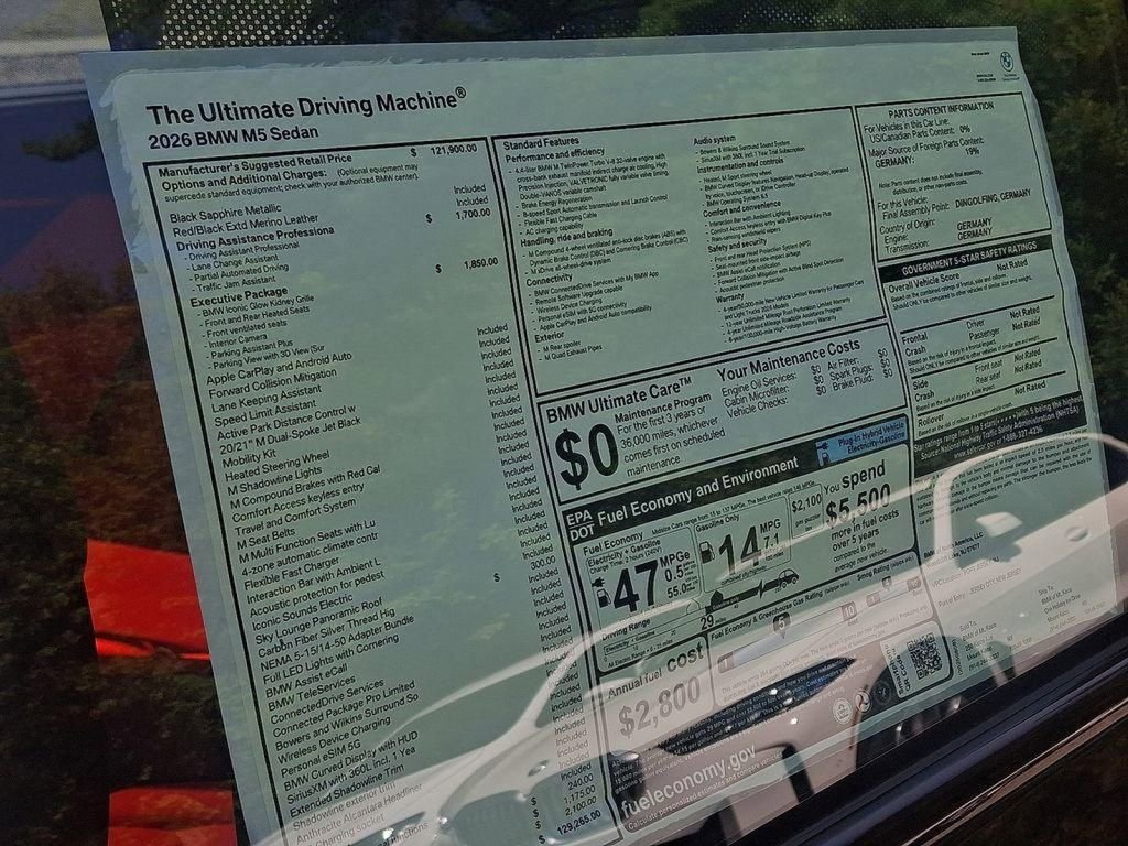 New 2026 BMW M5 w/ Executive Package image 11