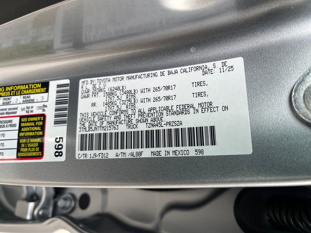 New 2026 Toyota Tacoma TRD Off-Road image 27