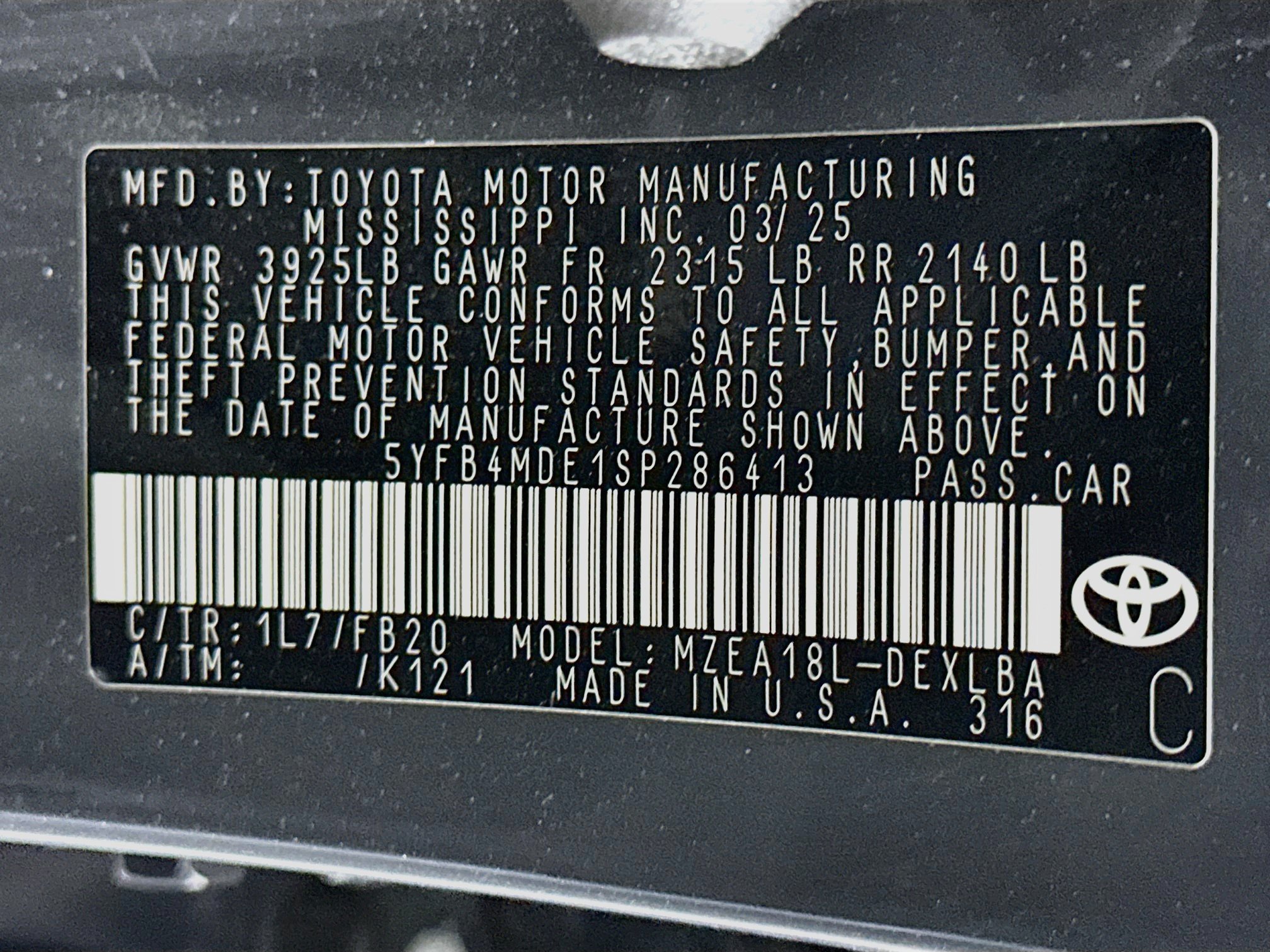 Used 2025 Toyota Corolla LE FWD image 12