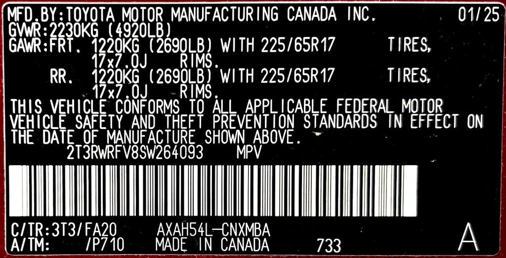 Certified 2025 Toyota RAV4 XLE w/ Convenience Package AWD/4WD image 25