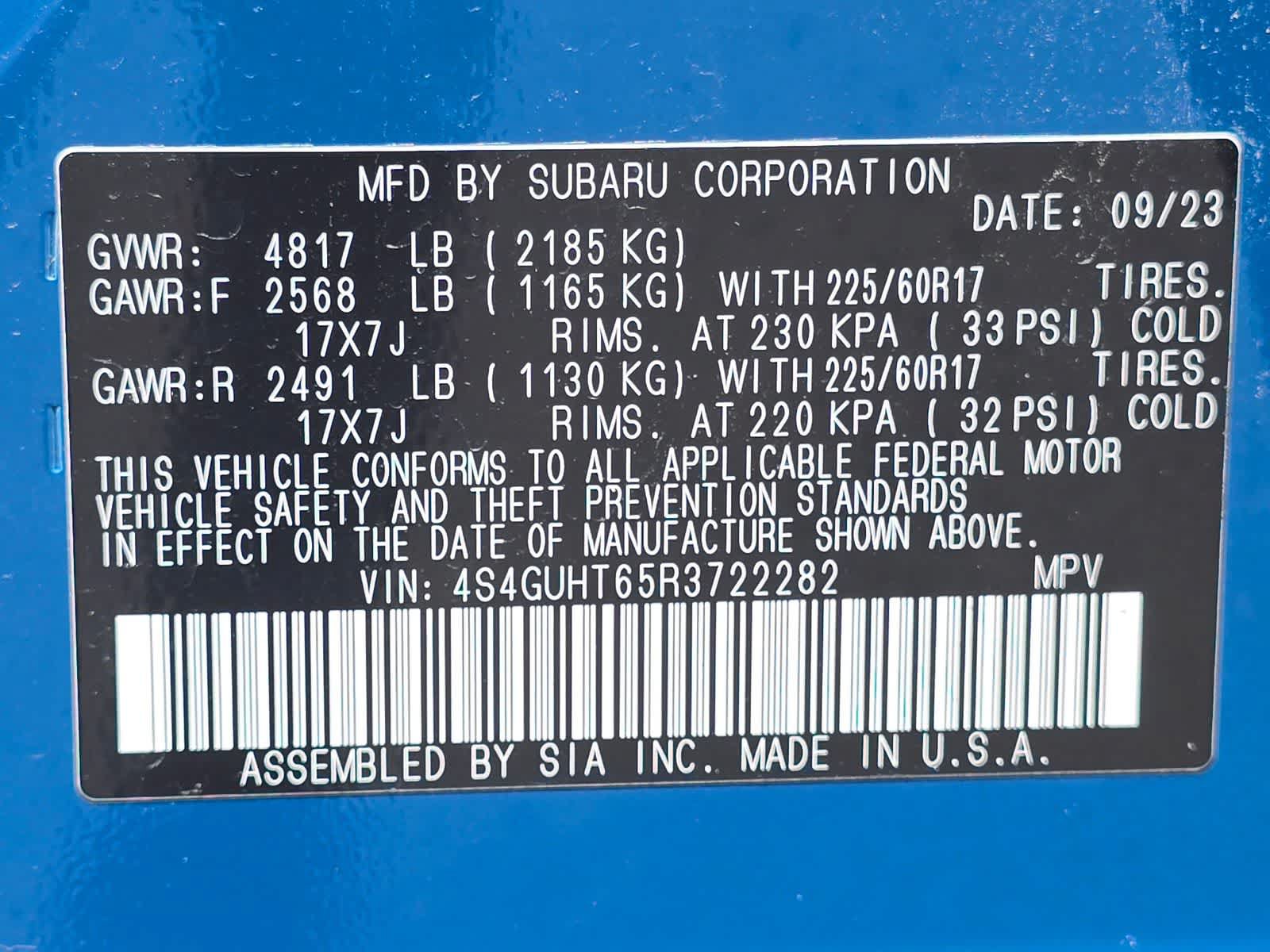 Certified 2024 Subaru Crosstrek 2.5i Wilderness AWD/4WD image 32