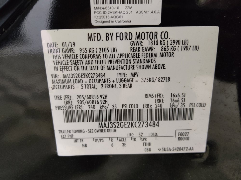 Used 2019 Ford EcoSport SE w/ SE Convenience Package FWD image 33