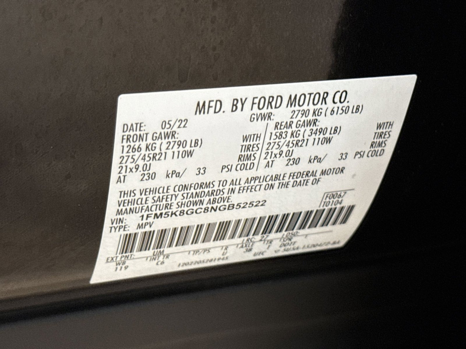 Used 2022 Ford Explorer ST w/ Equipment Group 401A AWD/4WD image 36
